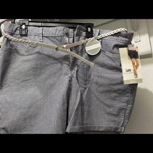 Lee riders navy shorts